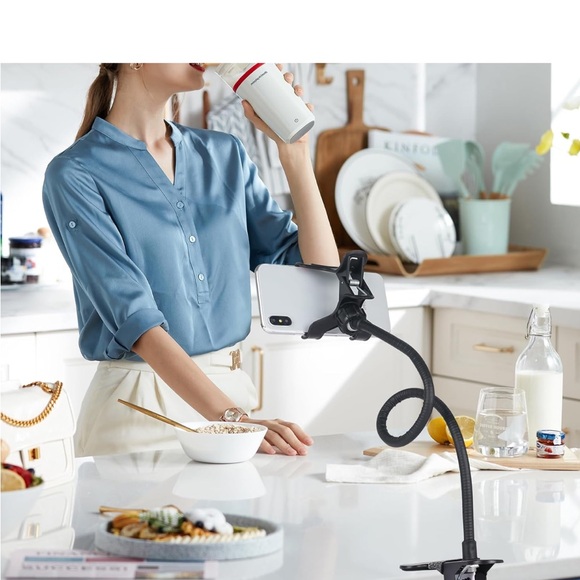 Flexible Phone Holder with Clip - Picture 6 of 10